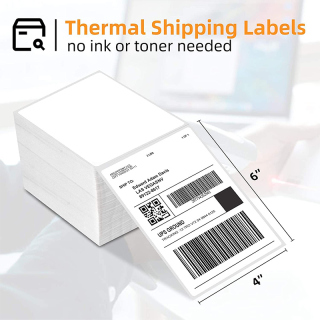 4x6 Shipping Label Stickers For Thermal Printer