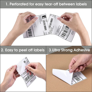 4x6 Shipping Label Stickers For Thermal Printer