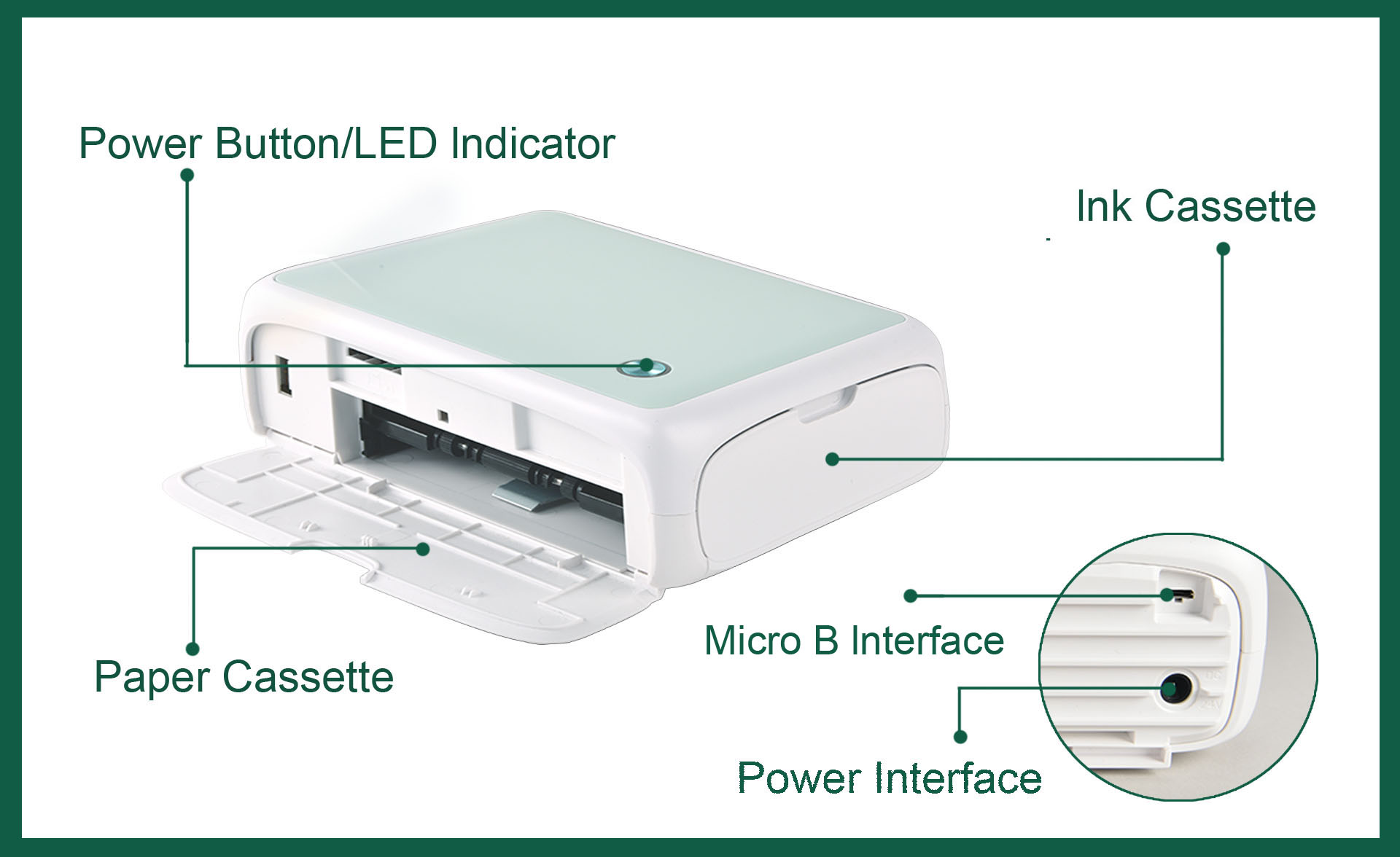 compact photo printer