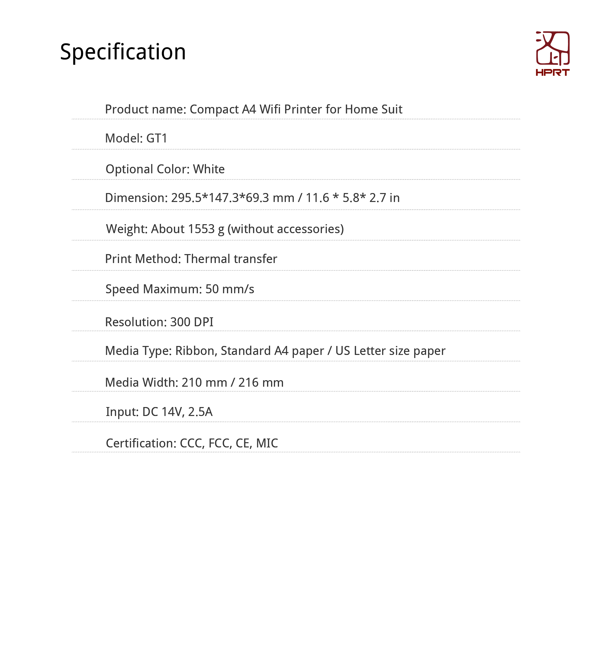 a4 wifi printer